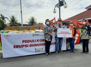 Yayasan AHM – MPM Honda Jatim Peduli Korban Erupsi Semeru