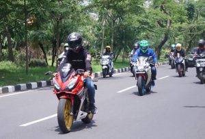 MPM Honda Jatim Ajak Komunitas Sunmori & Nobar MotoGP Mandalika