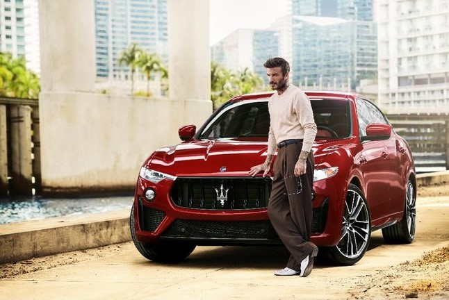 David Beckham Brand Ambassador Global Maserati