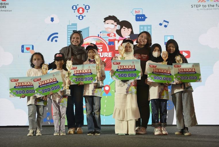 Mitsubishi Rangkul Anak Indonesia Via Edukasi Literasi Digital