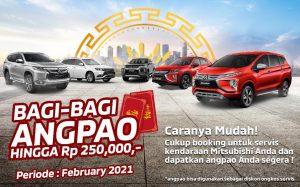 Mitsubishi Bagi Angpao Sambut Imlek Selama Februari