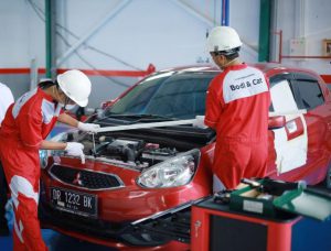 Mitsubishi Resmikan Fasilitas Body & Paint di Mataram NTB
