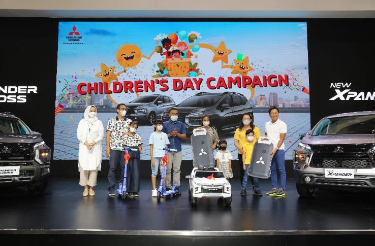 Sebulan Lebih Mitsubishi Catatkan 100.000 Transaksi Hasilkan Donasi Rp 500 Juta Untuk Anak Indonesia