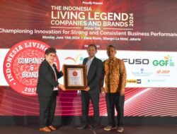 Mitsubishi Fuso Raih Indonesia Best Living Legend Brands 2024