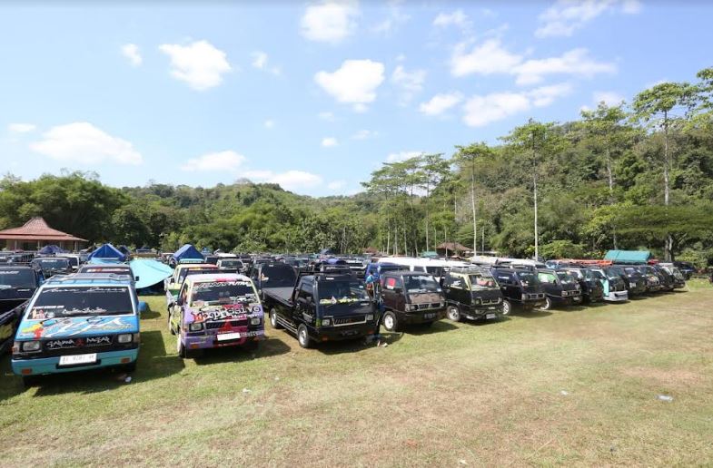 Kopdar 1000 Anggota Komunitas Mitsubishi L300 Semarakkan Yogyakarta