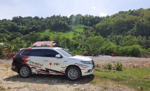 Mitsubishi Peduli Bencana Kerahkan Triton & Outlander PHEV