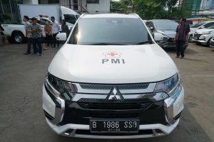Mitsubishi Outlander PHEV Kendaraan Tanggap Darurat PMI