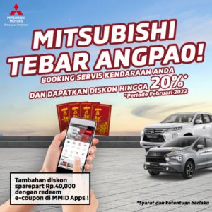 Mitsubishi Tebar Angpao Imlek Penuh Diskon, Simak Caranya!