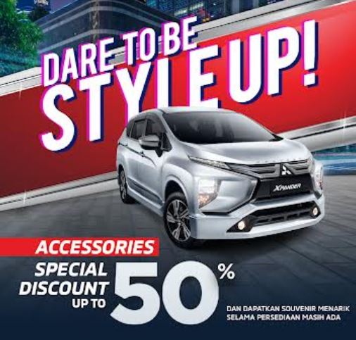 Mitsubishi Xpander Accessories Campaign Diskon Hingga 50%