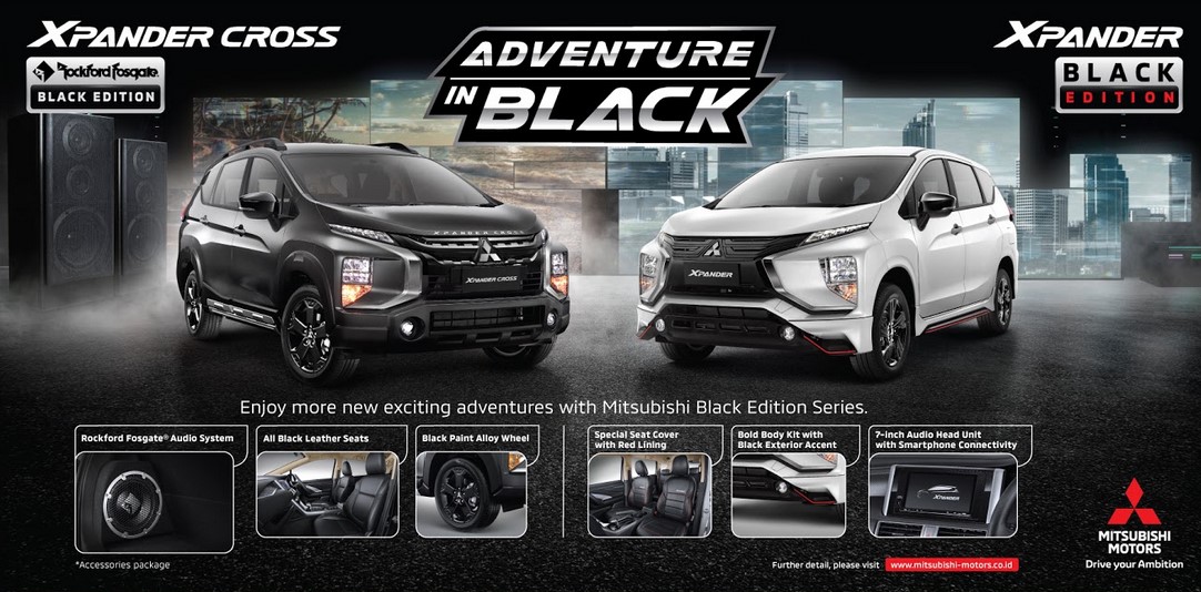 Mitsubishi Xpander Adventure in Black