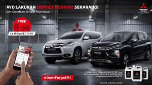 Mitsubishi Gelar Kampanye Disinfektan di Mobil Bebas Dari Corona