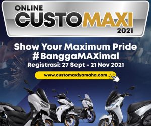 Modifikasi Online Customaxi 2021 Berhadiah Motor Yamaha