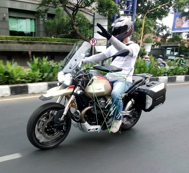 Segitiga Ergonomis Moto Guzzi Paling Cocok Postur Indonesia