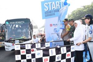 Jasa Raharja Jatim Antar Mudik 2000 Orang