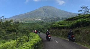 Ratusan Kilometer Yamaha Navigate to The MAX Tour de Sumatera Pagar Alam