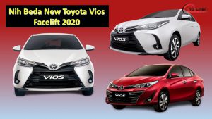 Inilah Perbedaan New Toyota Vios Facelift 2020