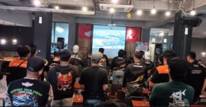 Komunitas Honda Jatim Nobar MotoGP Seri Mandalika, Dukung Pembalap AHRT