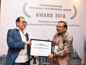 Kepala Daerah Kreatif Inovatif & Entrepreneurial Raih INA Award
