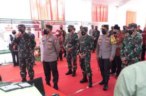 Mantap Panglima TNI Apresiasi Kolaborasi Tim Nakes, Babinsa & Bhabinkamtibmas