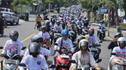 Parade Vario 160 di Madiun Diramaikan Ribuan Bikers Honda