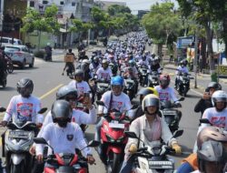 Parade Vario 160 di Madiun Diramaikan Ribuan Bikers Honda