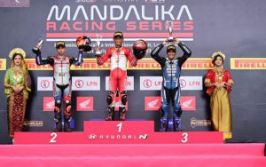 Tampil Perdana Kejurnas Mandalika, Pembalap Astra Honda Ngacir & Juara