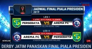 Plat L & W Waspada Final Leg Piala Presiden Di Malang