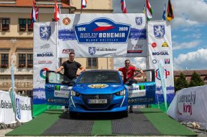 Peugeot e-208 Juara ECO Energy Rally Bohemia Ceko