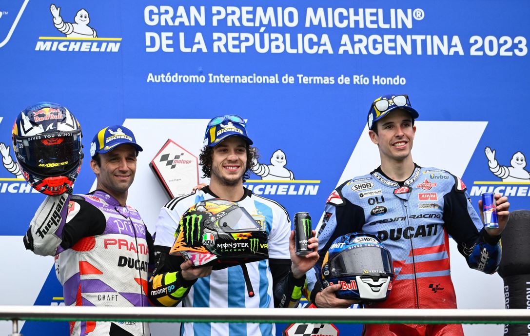 Satelit Ducati MotoGP Argentina