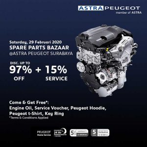 Surabaya Peugeot Spare Part Bazaar 29 Februari 2020