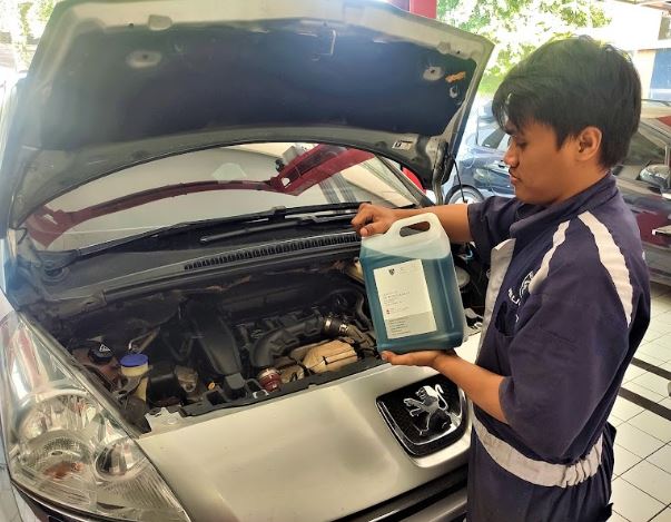 Temperatur Mesin Peugeot