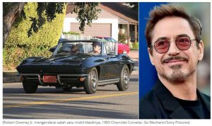 Robert ‘Ironman’ Downey Jr Ubah Cat Mobil Klasiknya Hijau