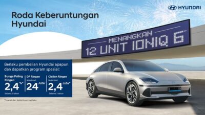 Roda Keberuntungan Hyundai Ioniq