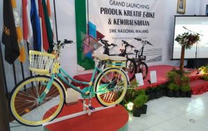 SMK Nasional Malang Ubah Sepeda Bekas Menjadi E-Bike