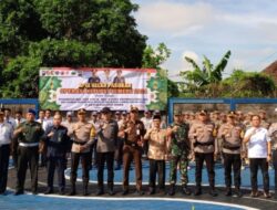 Polres Kota Jember dan Forkopimda Gelar Apel Ketupat Semeru Tahun 2024