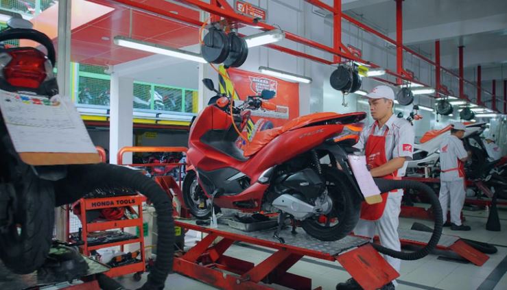 Biar Aman MPM Honda Jatim Ajak Cek Motor Sebelum Mudik Lebaran di AHASS