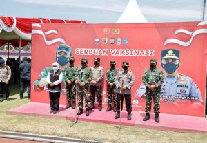 Panglima TNI & Kapolri Apresiasi Forkompimda Jatim Tangani Covid