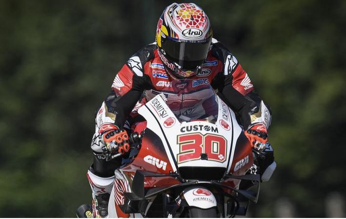 Takaaki Nakagami Tercepat FP1 MotoGP Brno Tiru Gaya Marc Marquez