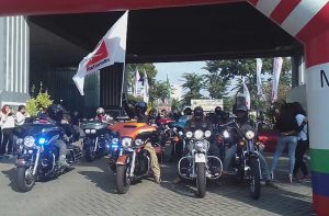 Puluhan Penunggang Harley Davidson Setia Pakai BBM Non Subsidi