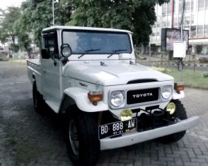 Land Cruiser FJ45 Bikin Fortuner Pajero Palisade Nyengir