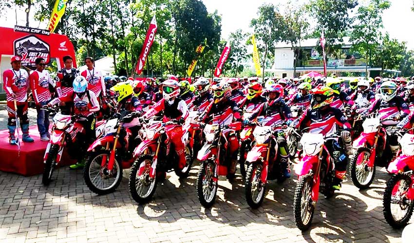 Honda CRF Day East Java X-Pedition Puaskan Penggemar Trabas