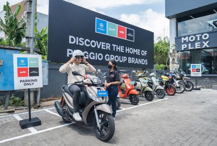 Diler Vespa Motoplex 4 Brand di Bali Bertambah Lagi