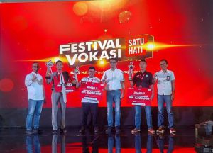 Siswa & Guru Binaan MPM Honda Jatim Terbaik Pertama Festival Vokasi Nasional