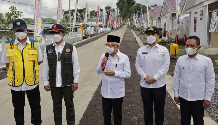 Forkopimda Jatim Dampingi Wapres RI Kunjungan Kerja di Lumajang