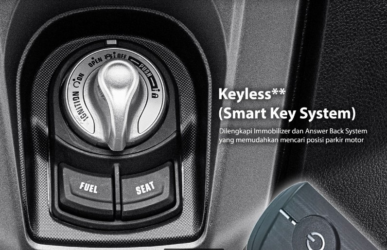 Smart Key System NMax