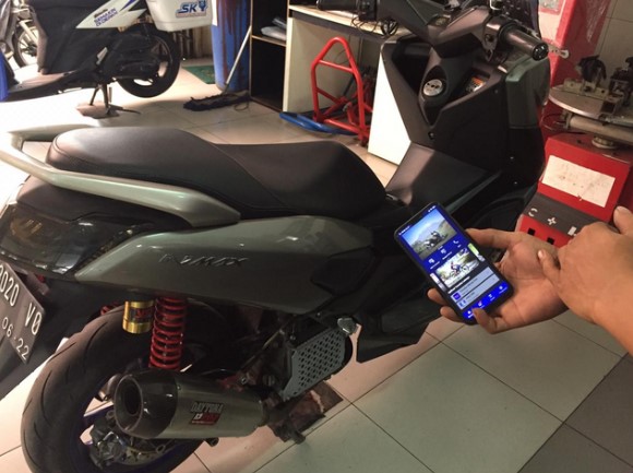 fitur android yamaha