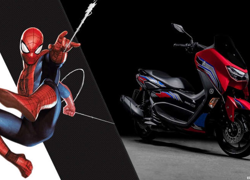 Yamaha Nmax Spiderman
