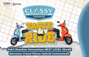 Asyik Nih, Yamaha STSJ Classy Taste & Ride di Cafe Hits Kekinian