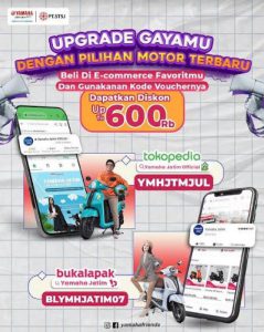 Yuk Upgrade Gaya Bersama Yamaha Classy di E-Commerce