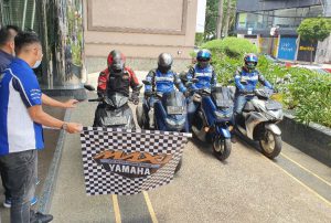 4 Penjelajah Jatim Jalani Yamaha Maxi Virtual Touring